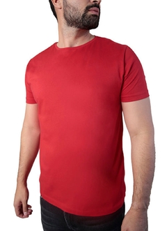 CAMISETA PREMIUM PIMA VERMELHA na internet