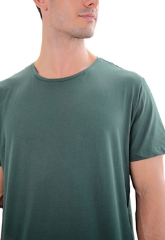CAMISETA PREMIUM PIMA VERDE AMAZÔNIA - Like Stone