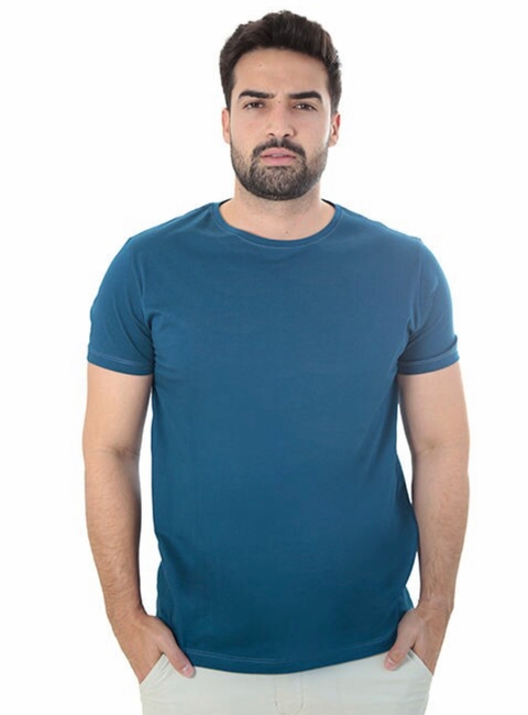 Camiseta Premium Pima Azul