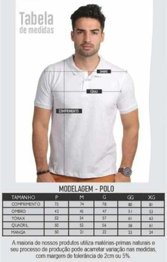 Imagem do POLO MALHA VERMELHO