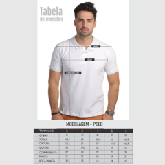 POLO JACQUARD QUADRILE AZUL na internet