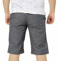 BERMUDA MASCULINA SARJA FLAMÊ PRETA - comprar online