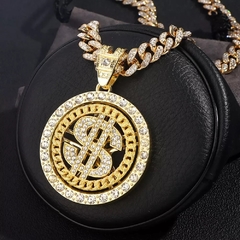 Corrente Money ice cuban gold cravejada em vvs na internet