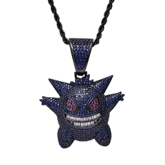 Corrente ice cuban pokemon gengar Dark blue cravejada