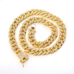 KIT ICE Gold - CORRENTE ICE CUBAN + PULSEIRA ICE CRAVEJADA - comprar online