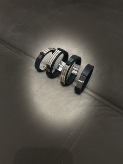Pulseira de Couro Frase Motivacional - comprar online