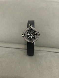 Pulseira de Couro Bússola - comprar online
