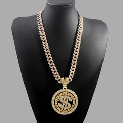 Corrente Money ice cuban gold cravejada em vvs