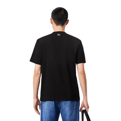 Camiseta Lacoste Since 1933 Preta na internet
