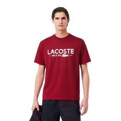 Camiseta Lacoste Since 1933 Vermelha na internet