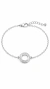 Pulseira Circulo com Pedrinhas Prata 925