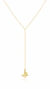 Gravata Borboleta Banhada a Ouro 18K