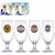 Jogo De 4 Taça Royal Beer 330ml Vidro Para Cerveja Estampa Sortidas Ruvolo na internet