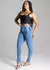 Calça Jeans Feminina Super Lipo Sawary Com Cinta Compressora
