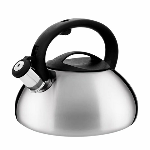 Chaleira Em Aço Inox Com Aviso Sonoro e Revestimento Interno Capacidade 3 Litros