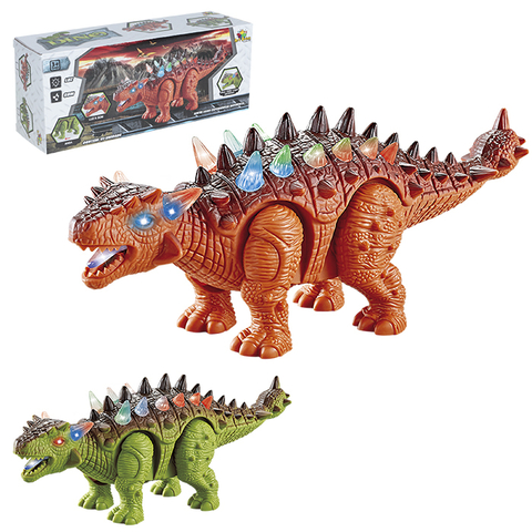 Dinossauro Com Movimento Luz e Som 25CM Dia Das Crianças