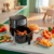 Fritadeira Airfryer 6.2 Litros Essential XL Digital Philips Walita 2000W - RI9270 127V Preto - loja online