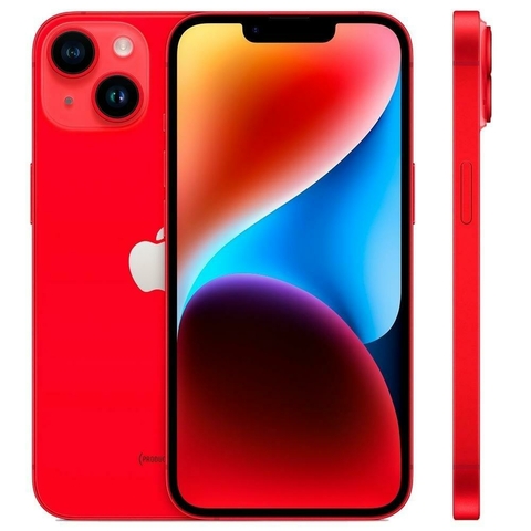 Iphone 14 Plus Apple, 256GB, Câmera Dupla 12MP + Selfie 12MP, Tela de 6.7", Vermelho Vitrine Grade A-