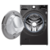 Lava e Seca Smart LG 17kg com conectividade Wi-fi LG ThinQ® - WD17BV2S6B, Aço Escovado Preto 127V - comprar online