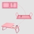 Mesa Portatil E Dobravel Para Notebook Cama Home Office Porta Copo M49 LY - loja online