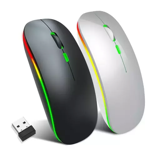 Mouse Sem Fio Wireless Kapbom KA-618: Design com LED, DPI Ajustável e Bateria Interna