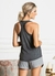 Pijama Feminina Curto Regata e Short Estampa Positive - comprar online