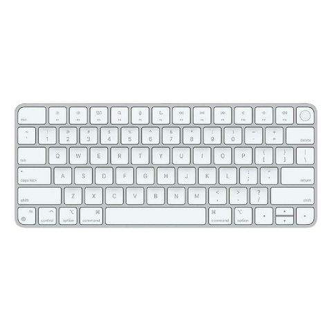 Teclado Sem Fio Magic Keyboard Apple para Mac, Touch ID, Bluetooth, Conector Lightning USB-C, Prata