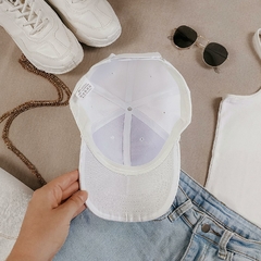 Chapéu 1 PCS Unisex Cap Casual Plain Mesh Baseball Cap Adjustable Snapback Hats For Women Men Hip Hop Trucker Cap Streetwear Dad Hat - comprar online