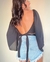 Cropped asa de morcego - comprar online