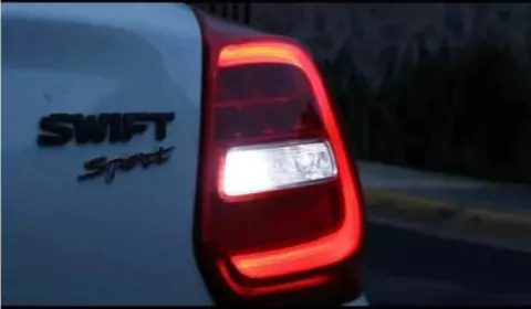 Hyperleds de reversa para Suzuki Swift años 2018 al 2021