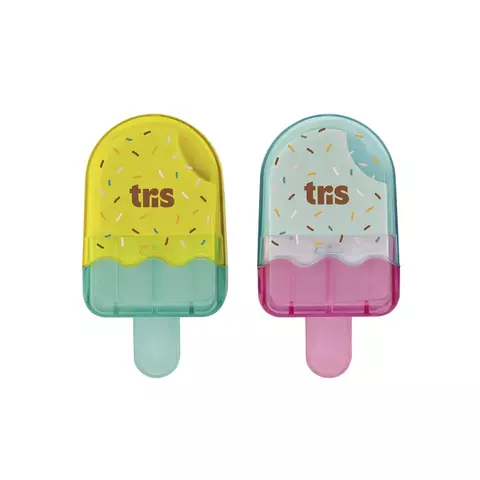 Kit 2 Borrachas Picolé Tris Holic