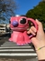 Caneca 3d Angel Lilo E Stitch Rosa Xícara Geek Resina 225ml