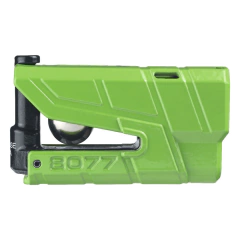 Trava De Disco C/ Alarme Abus 8077 Verde