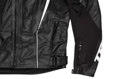 Jaqueta TEXX Sniper V2 Masculino Couro Preto Vermelho - M - Moto Acessórios Idealpravc