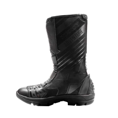 Bota Texx Adventure Masculina em Couro Impermeável Preto - 37 - Moto Acessórios Idealpravc