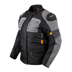 Jaqueta Premium TEXX Armor Lady Feminino Preto com Cinza e Laranja - M - comprar online