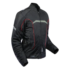 Jaqueta TEXX New Strike V2 Summer Masculino Preto com Vermelho - 5G