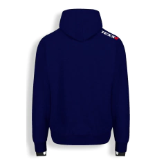 Moletom Unissex Texx Racing Azul E Branco G - comprar online