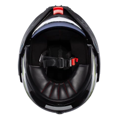Capacete Unissex Texx Stratos 180 Scratched Preto+Verde - 60 - comprar online