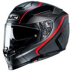 Capacete HJC Unissex Rpha 70 Kroon Preto+Vermelho - 58