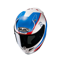 Capacete Hjc Rpha 11 Texen Branco Azul E Vermelho 58 [] na internet