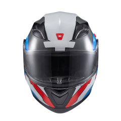 Capacete Texx Escamot Gladiator V3 Reisen Azul Verm Branc 56 [] - comprar online