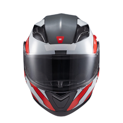 Capacete Texx Escamot Gladiator V3 Reisen Verm Branc 54 [] - comprar online