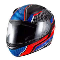 Capacete Sky Two Legends Preto Fosco Transfer Vermelho - 56 - Moto Acessórios Idealpravc