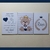 Kit com 3 Placas decorativas de MDF - Ursinho Príncipe Azul Marinho na internet