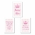 Kit com 3 Plaquinhas Decorativas em MDF - Tema Coroa - Lilás Mimos e Personalizados: Quadrinhos Decorativos para Quarto de Bebê