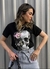 T-Shirt Caveira Flores