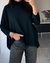 Blusa Feminina Gola Rolê Manga Longa - loja online