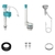 Kit Completo Universal para Caixa de Descarga Simples Deca - comprar online