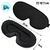 Espuma de Memória 3D Máscara de Sono Seda Macio Feminino Masculino Tapa Olhos Conforto Design Tridimensional Máscara Facial Sombra Noite Respirável - Bit shop